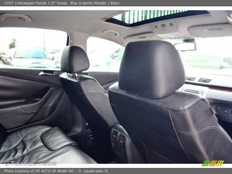 Blue Graphite Metallic / Black 2007 Volkswagen Passat 2.0T Sedan