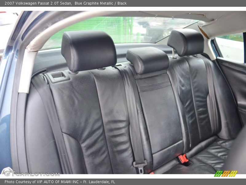 Blue Graphite Metallic / Black 2007 Volkswagen Passat 2.0T Sedan