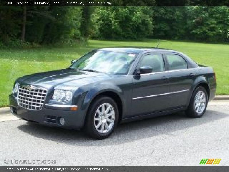 Steel Blue Metallic / Dark Slate Gray 2008 Chrysler 300 Limited