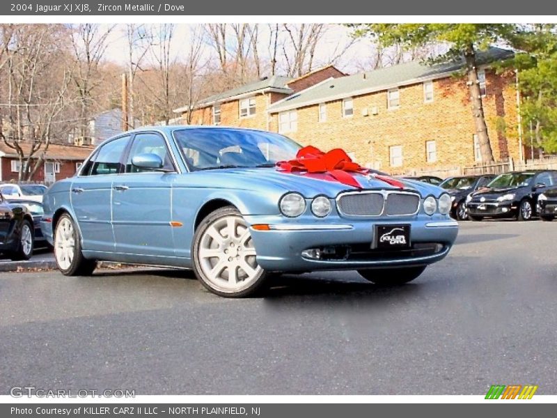 Zircon Metallic / Dove 2004 Jaguar XJ XJ8
