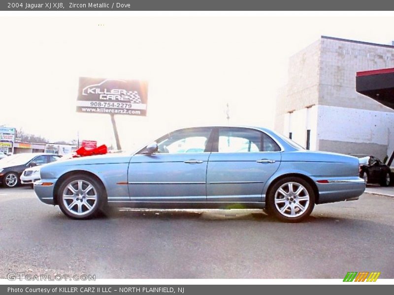 Zircon Metallic / Dove 2004 Jaguar XJ XJ8
