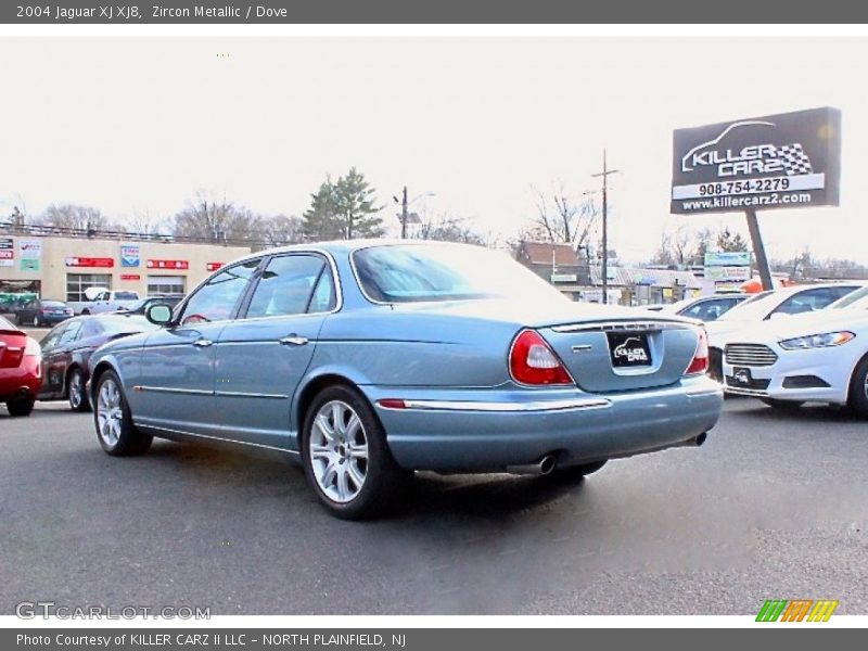 Zircon Metallic / Dove 2004 Jaguar XJ XJ8