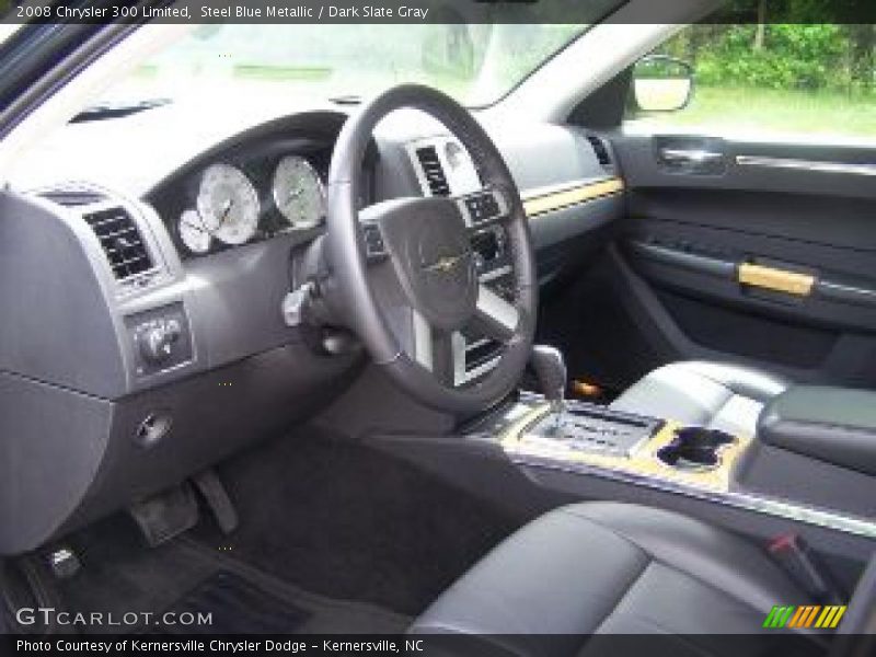Steel Blue Metallic / Dark Slate Gray 2008 Chrysler 300 Limited