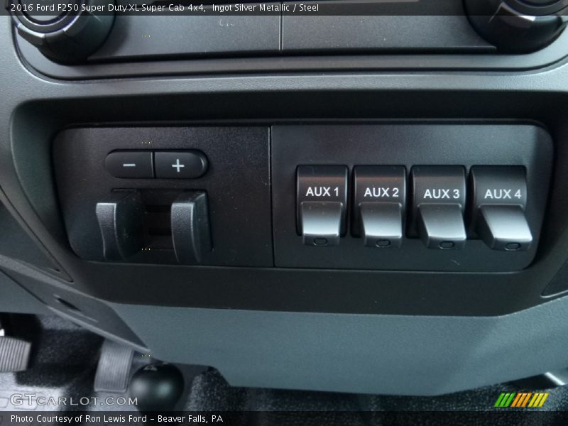 Ingot Silver Metallic / Steel 2016 Ford F250 Super Duty XL Super Cab 4x4