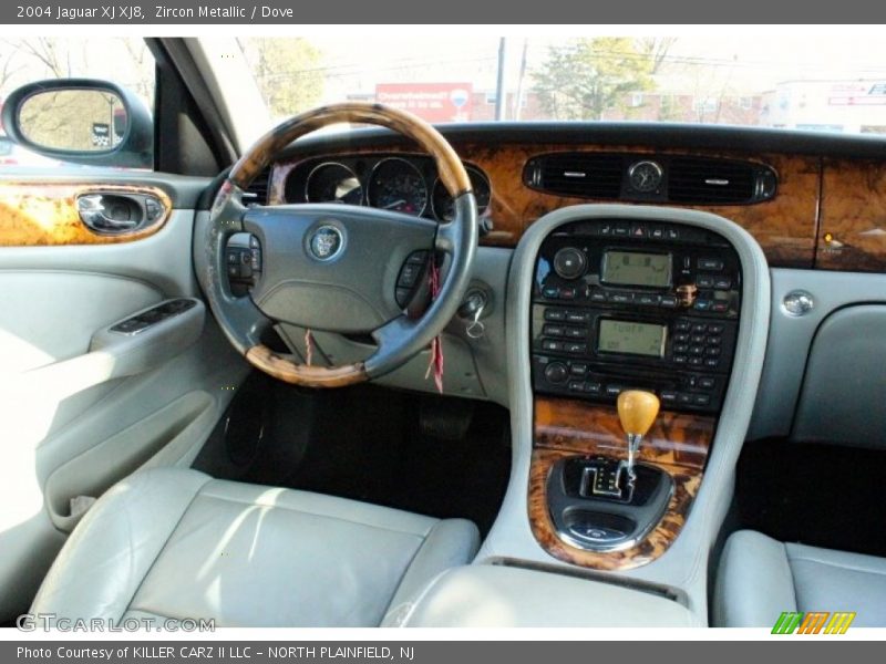 Zircon Metallic / Dove 2004 Jaguar XJ XJ8