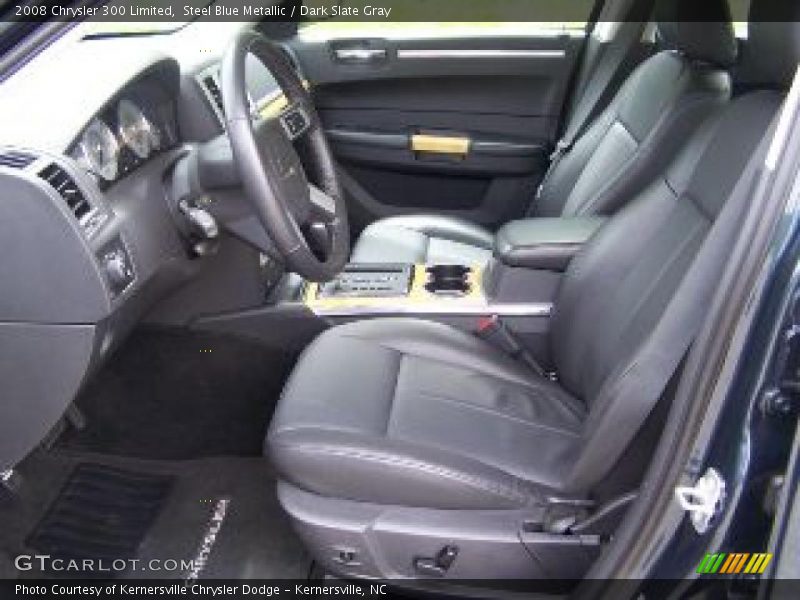 Steel Blue Metallic / Dark Slate Gray 2008 Chrysler 300 Limited