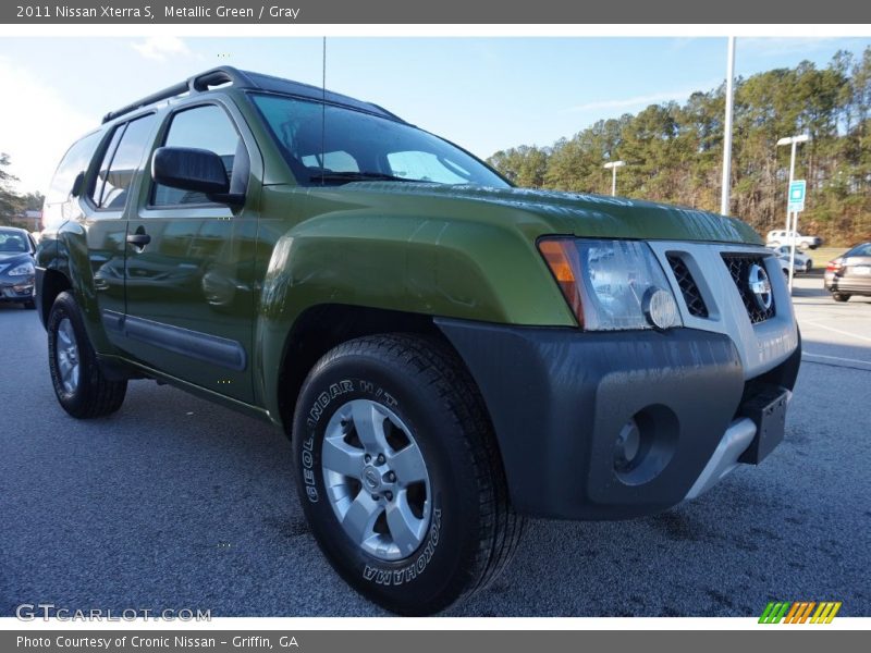Metallic Green / Gray 2011 Nissan Xterra S