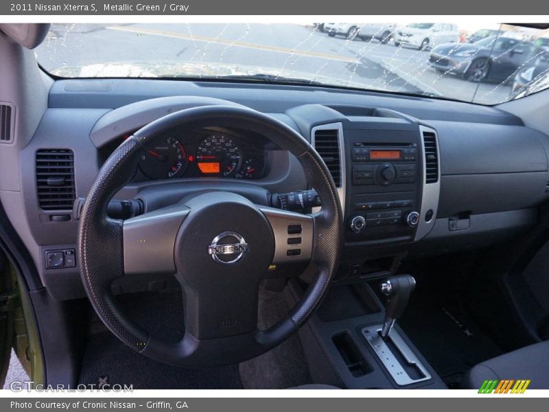 Metallic Green / Gray 2011 Nissan Xterra S