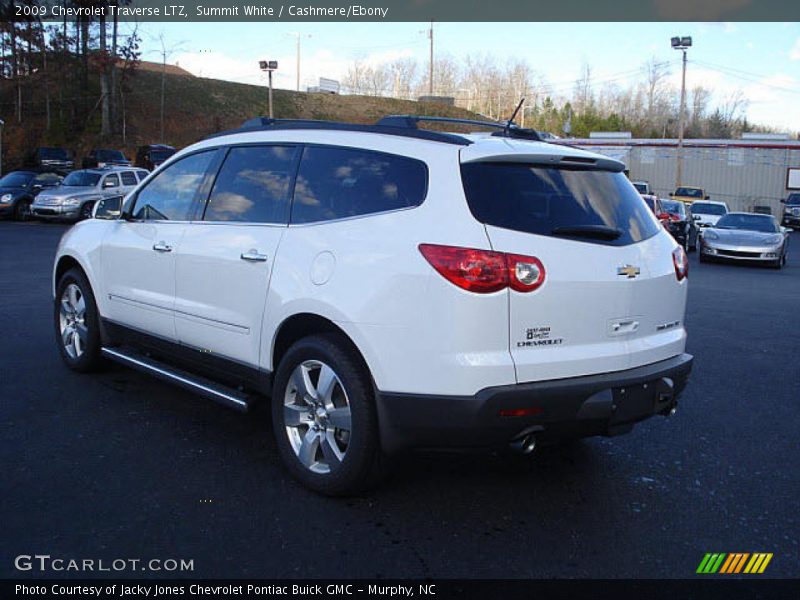 Summit White / Cashmere/Ebony 2009 Chevrolet Traverse LTZ
