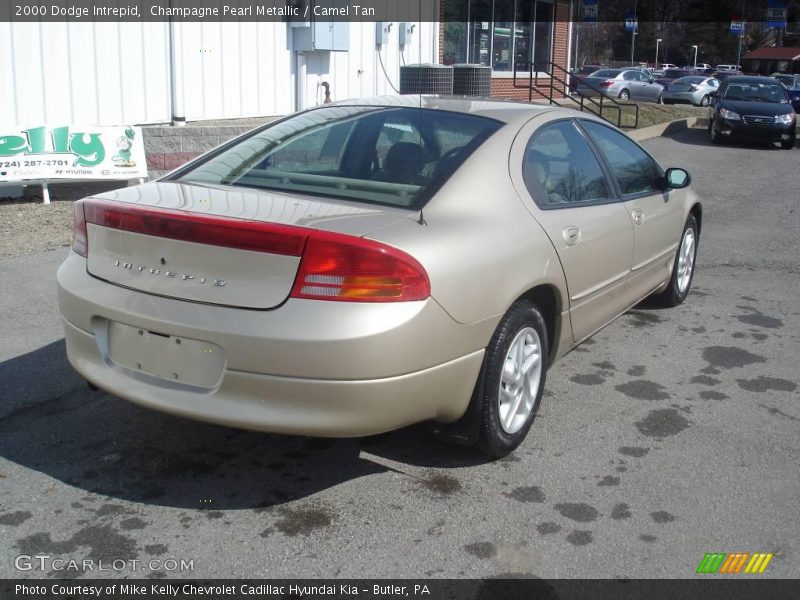 Champagne Pearl Metallic / Camel Tan 2000 Dodge Intrepid