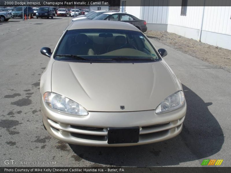 Champagne Pearl Metallic / Camel Tan 2000 Dodge Intrepid