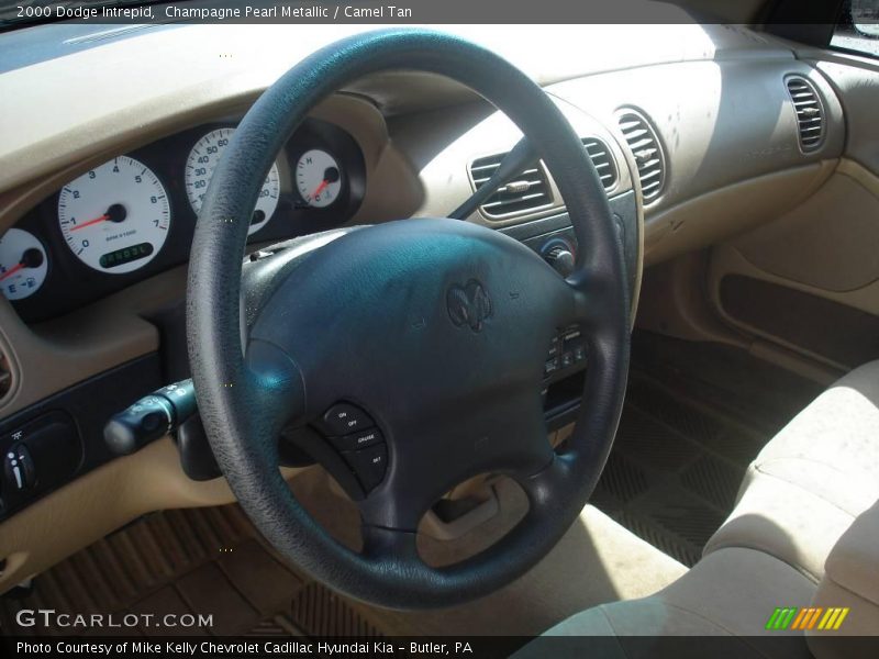 Champagne Pearl Metallic / Camel Tan 2000 Dodge Intrepid