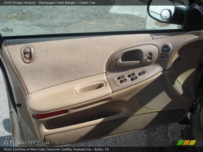 Champagne Pearl Metallic / Camel Tan 2000 Dodge Intrepid