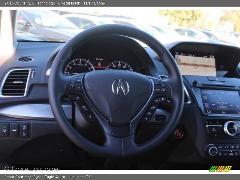 Crystal Black Pearl / Ebony 2016 Acura RDX Technology