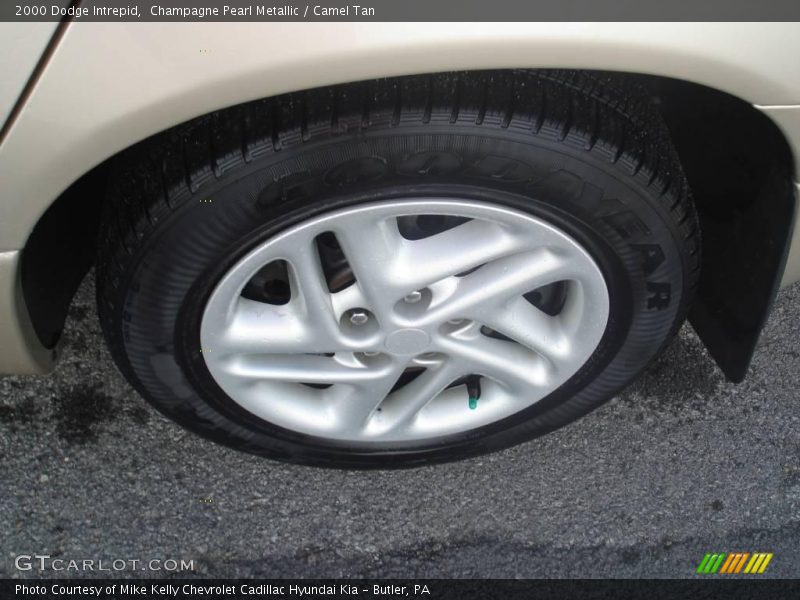Champagne Pearl Metallic / Camel Tan 2000 Dodge Intrepid
