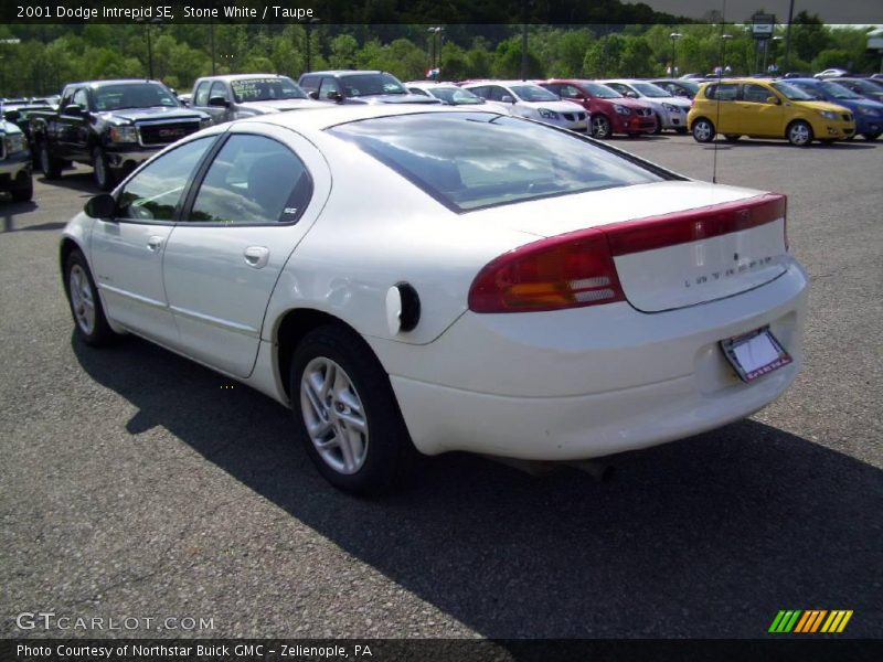Stone White / Taupe 2001 Dodge Intrepid SE