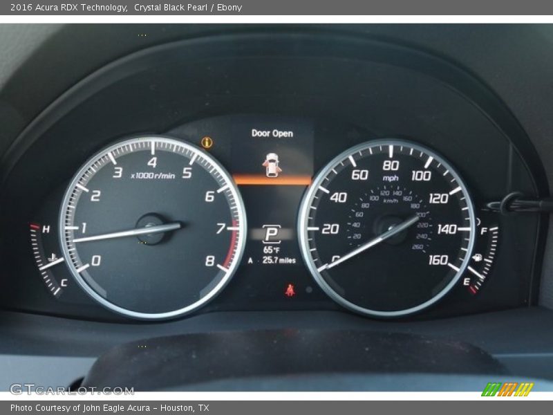 Crystal Black Pearl / Ebony 2016 Acura RDX Technology