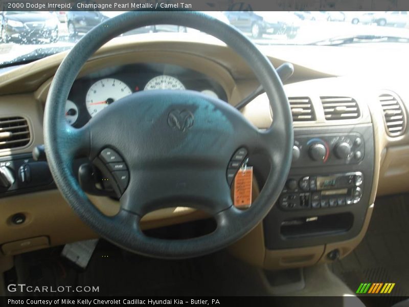 Champagne Pearl Metallic / Camel Tan 2000 Dodge Intrepid