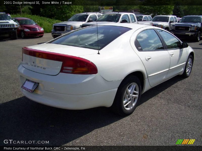 Stone White / Taupe 2001 Dodge Intrepid SE