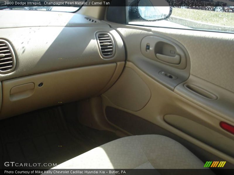 Champagne Pearl Metallic / Camel Tan 2000 Dodge Intrepid