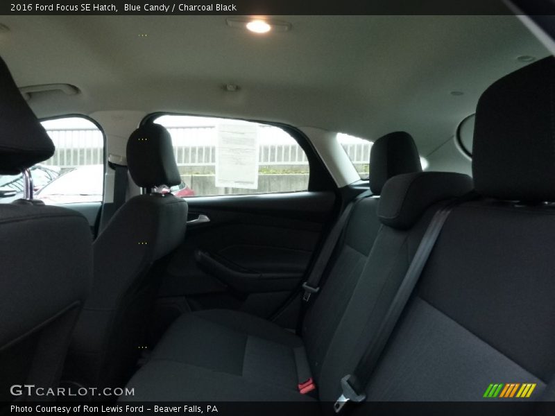 Blue Candy / Charcoal Black 2016 Ford Focus SE Hatch