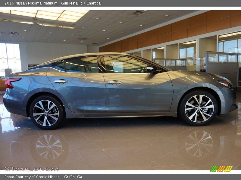 Gun Metallic / Charcoal 2016 Nissan Maxima Platinum