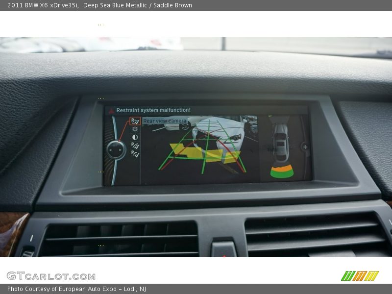 Deep Sea Blue Metallic / Saddle Brown 2011 BMW X6 xDrive35i
