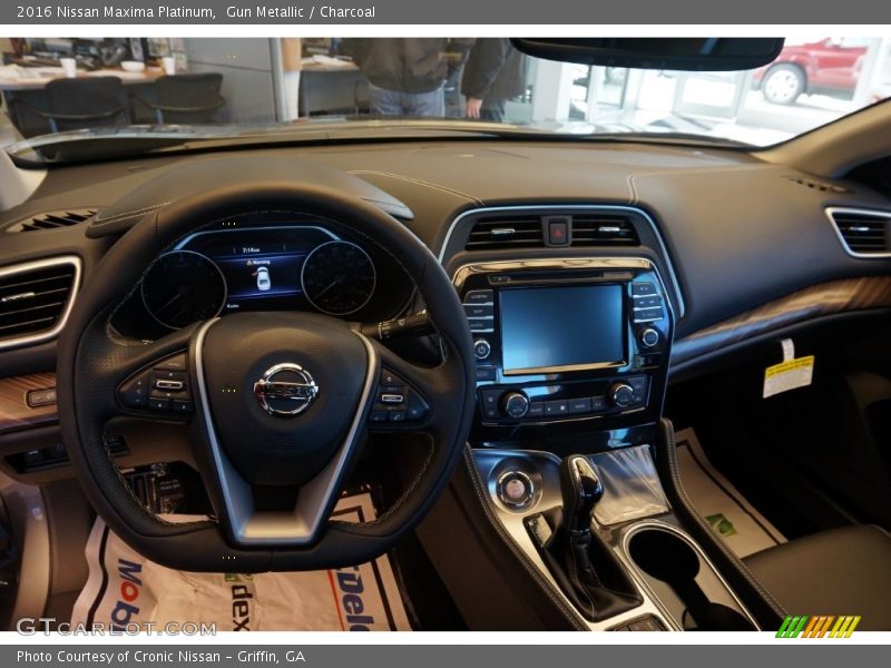 Gun Metallic / Charcoal 2016 Nissan Maxima Platinum