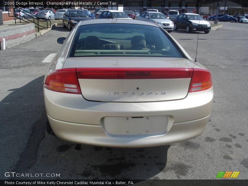 Champagne Pearl Metallic / Camel Tan 2000 Dodge Intrepid