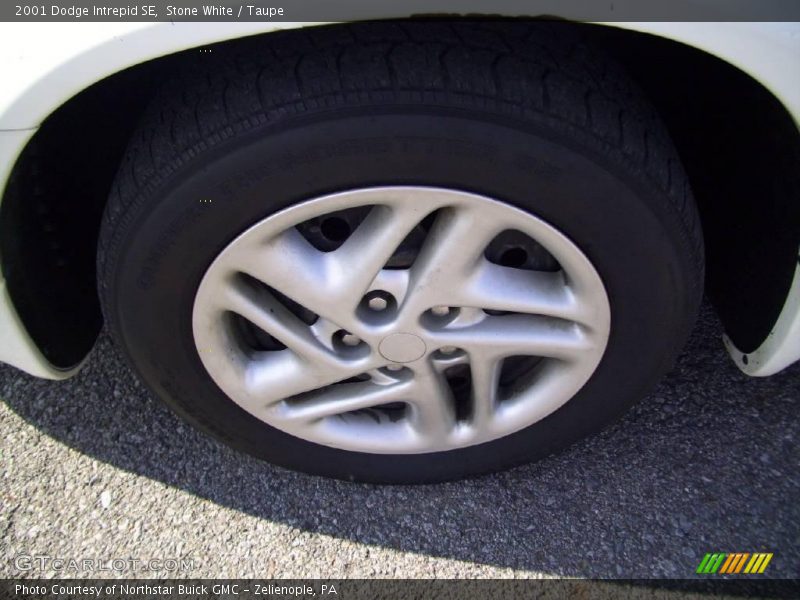 Stone White / Taupe 2001 Dodge Intrepid SE