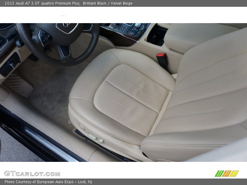 Brilliant Black / Velvet Beige 2013 Audi A7 3.0T quattro Premium Plus