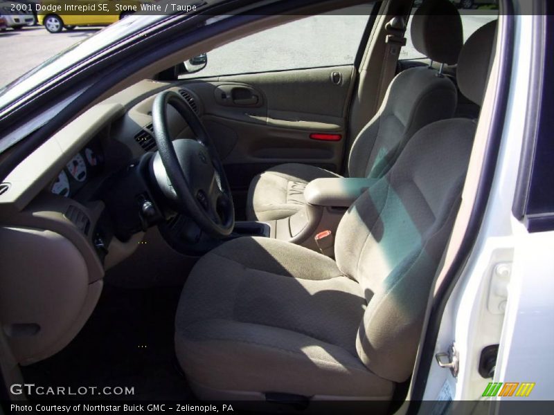 Stone White / Taupe 2001 Dodge Intrepid SE