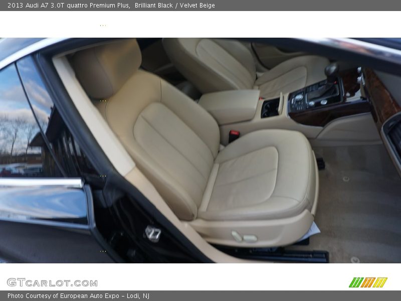 Brilliant Black / Velvet Beige 2013 Audi A7 3.0T quattro Premium Plus