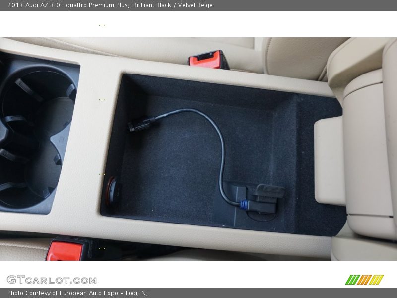 Brilliant Black / Velvet Beige 2013 Audi A7 3.0T quattro Premium Plus