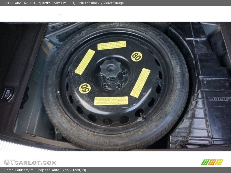 Brilliant Black / Velvet Beige 2013 Audi A7 3.0T quattro Premium Plus