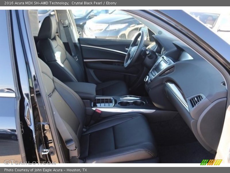 Crystal Black Pearl / Ebony 2016 Acura MDX SH-AWD Technology
