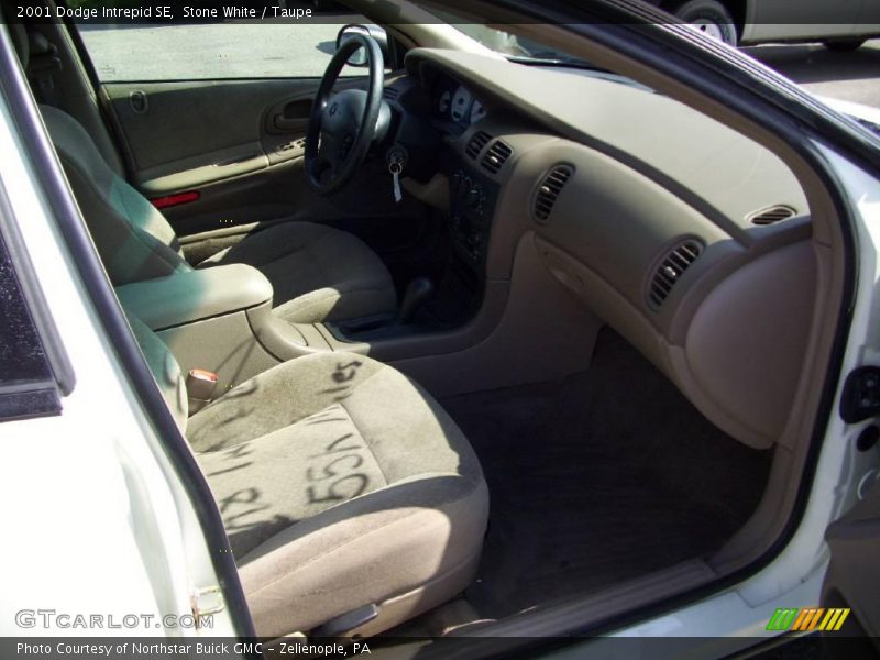 Stone White / Taupe 2001 Dodge Intrepid SE