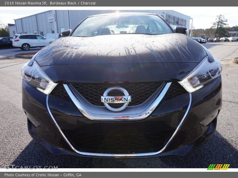 Bordeaux Black / Charcoal 2016 Nissan Maxima SR