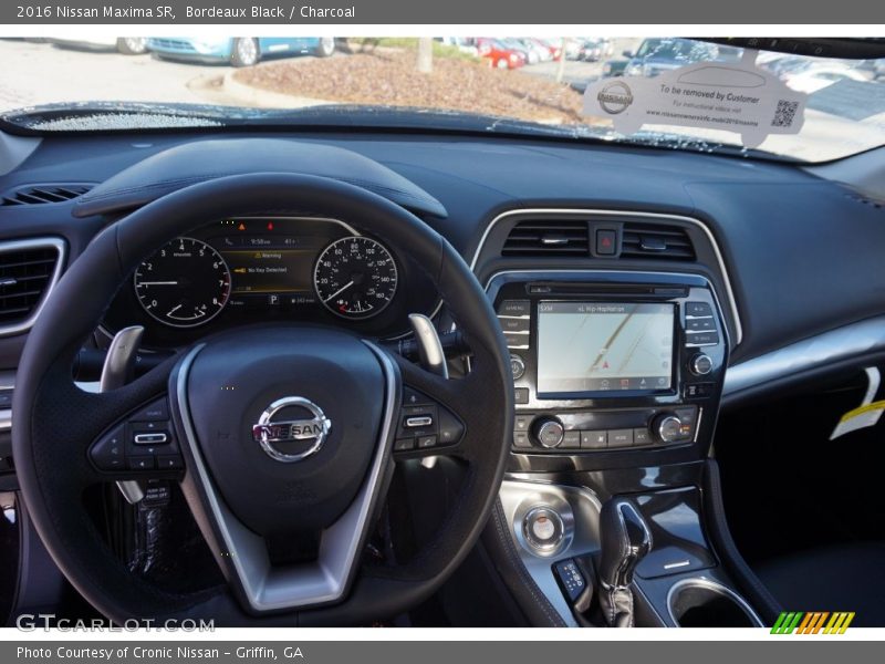Bordeaux Black / Charcoal 2016 Nissan Maxima SR