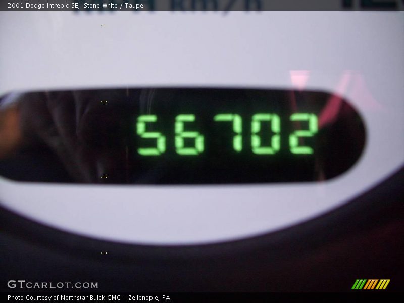 Stone White / Taupe 2001 Dodge Intrepid SE