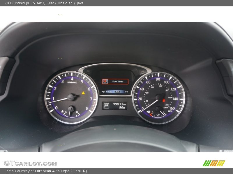 Black Obsidian / Java 2013 Infiniti JX 35 AWD
