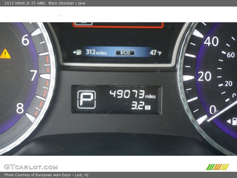 Black Obsidian / Java 2013 Infiniti JX 35 AWD