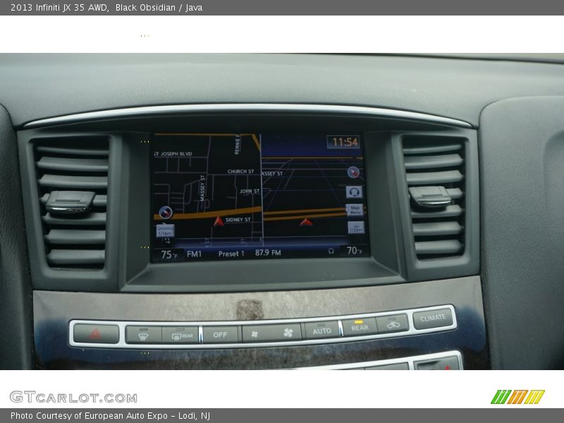 Black Obsidian / Java 2013 Infiniti JX 35 AWD
