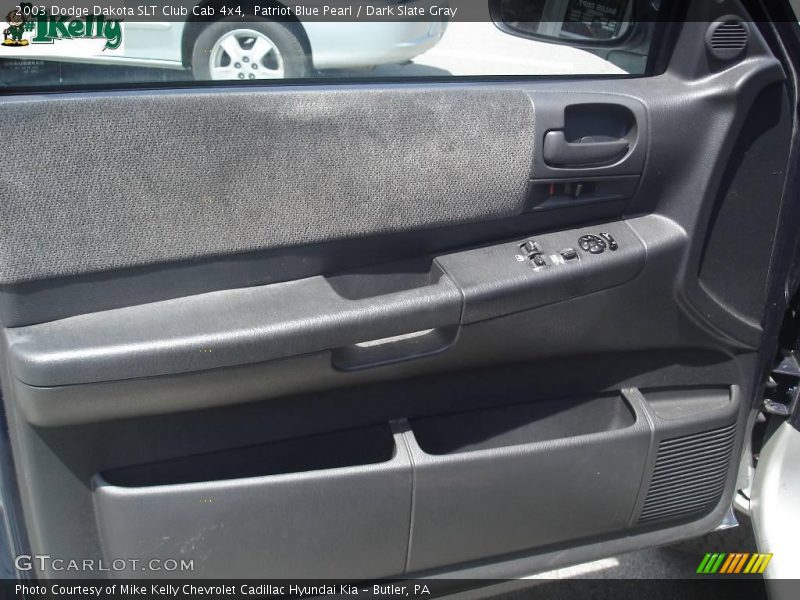 Patriot Blue Pearl / Dark Slate Gray 2003 Dodge Dakota SLT Club Cab 4x4