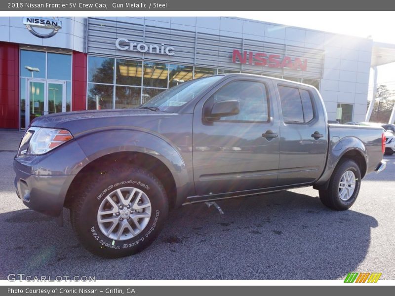 Gun Metallic / Steel 2016 Nissan Frontier SV Crew Cab