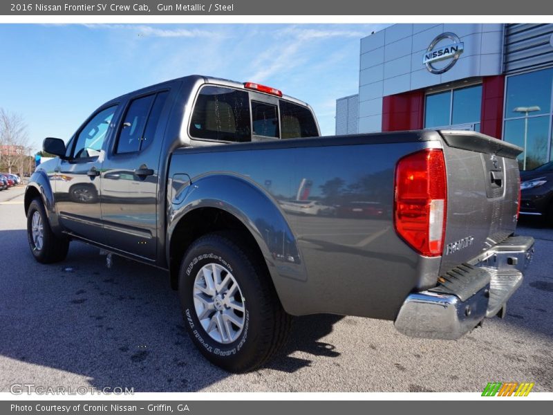 Gun Metallic / Steel 2016 Nissan Frontier SV Crew Cab
