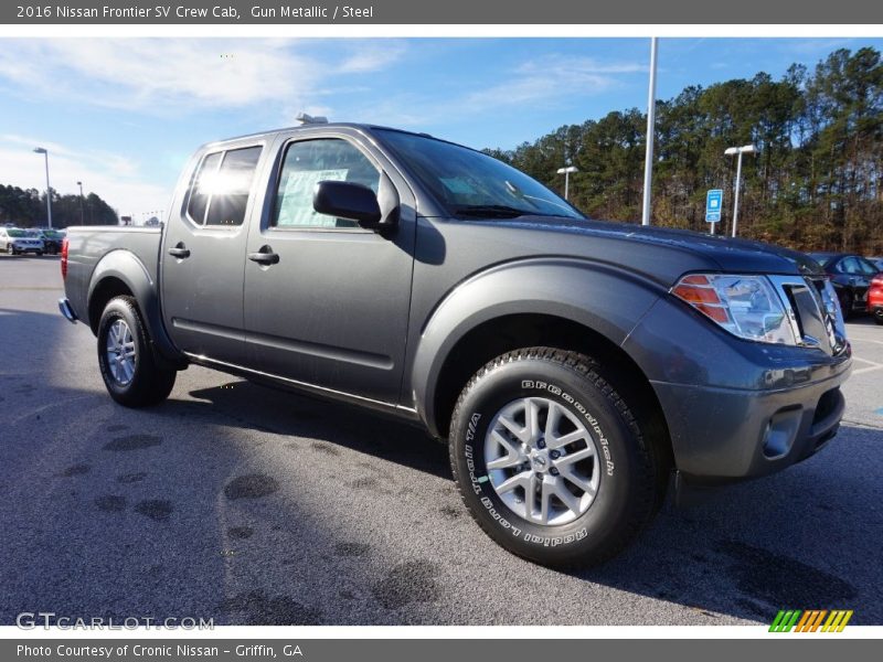 Gun Metallic / Steel 2016 Nissan Frontier SV Crew Cab