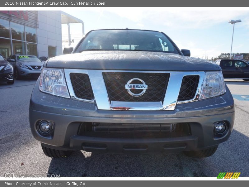Gun Metallic / Steel 2016 Nissan Frontier SV Crew Cab
