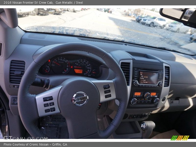Gun Metallic / Steel 2016 Nissan Frontier SV Crew Cab
