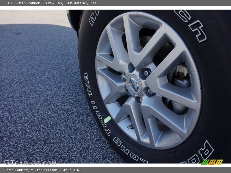 Gun Metallic / Steel 2016 Nissan Frontier SV Crew Cab